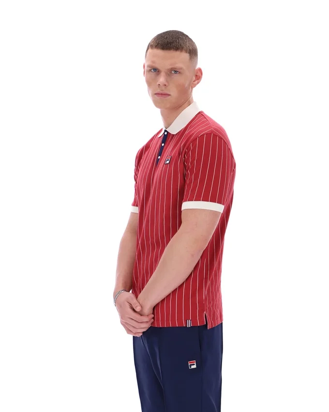 Garnet BB1 Classic Vintage Striped Polo