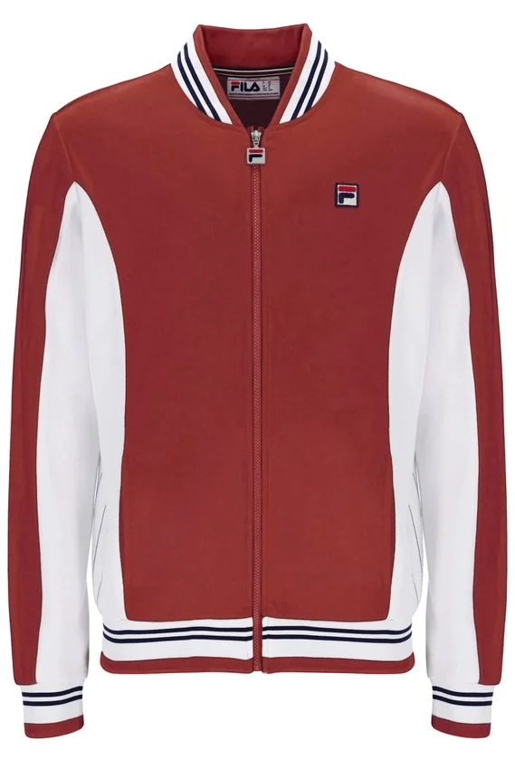 Garnet Settanta Baseball Track Top