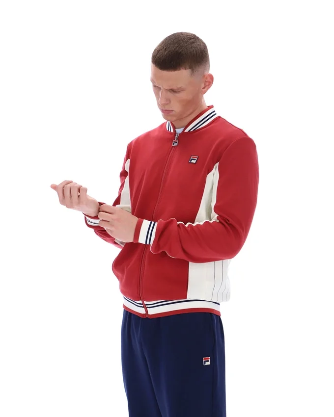 Garnet Settanta Baseball Track Top