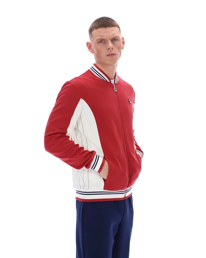 Garnet Settanta Baseball Track Top