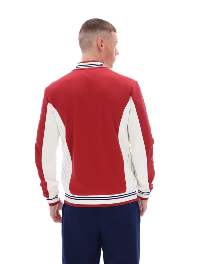 Garnet Settanta Baseball Track Top