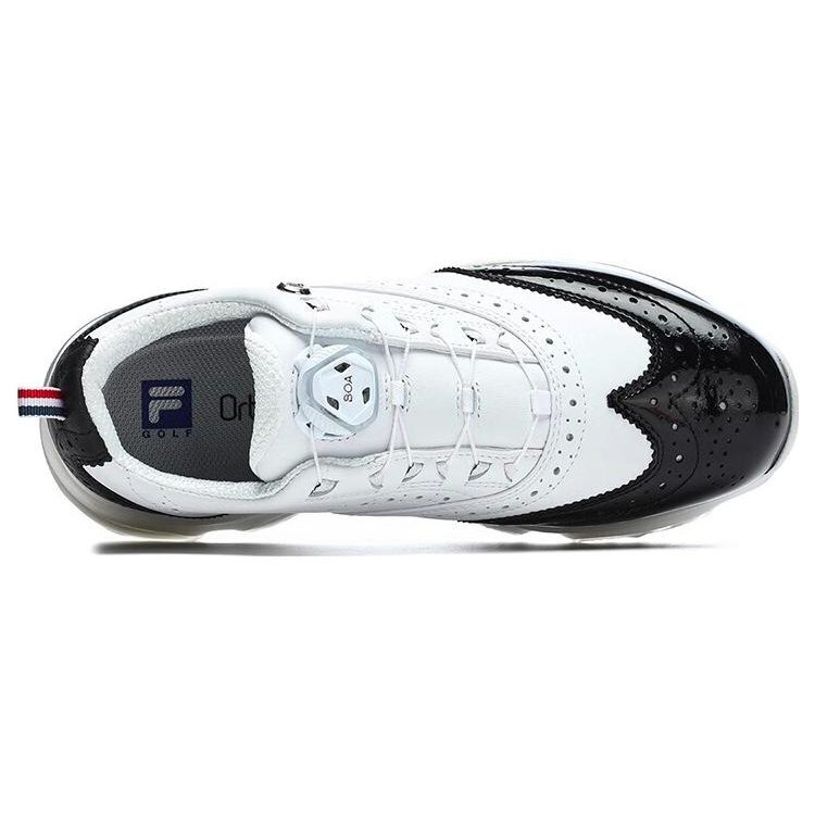 GF Oxford Spike Sneakers "White Black"