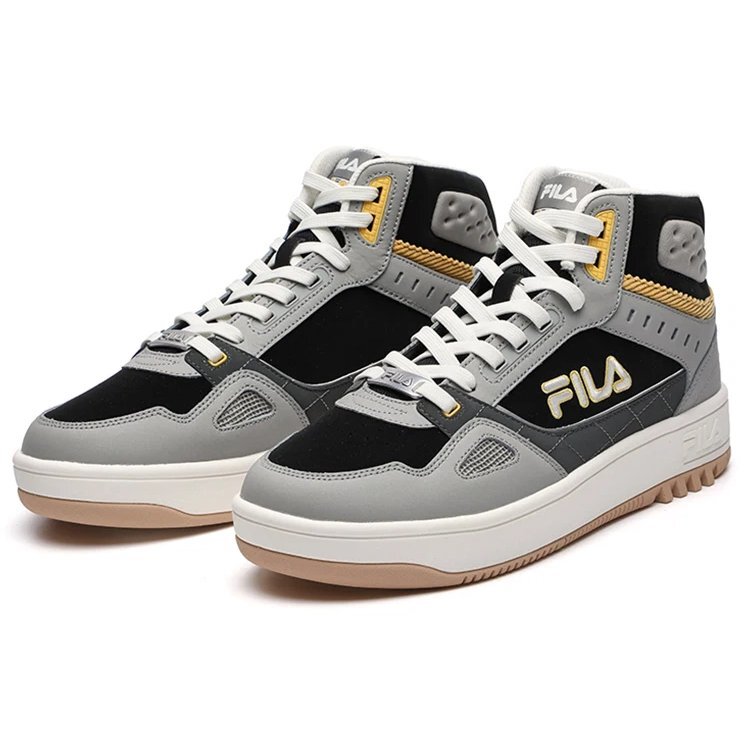 GLORY MID Basketball Shoes "Grey Black"