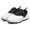 Golf Oxford Spike Sneakers "White Black"