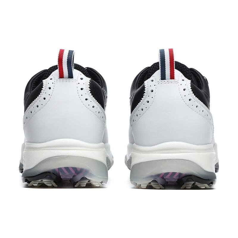 Golf Oxford Spike Sneakers "White Black"