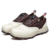 Golf Oxford Spike Sneakers "White Brown"