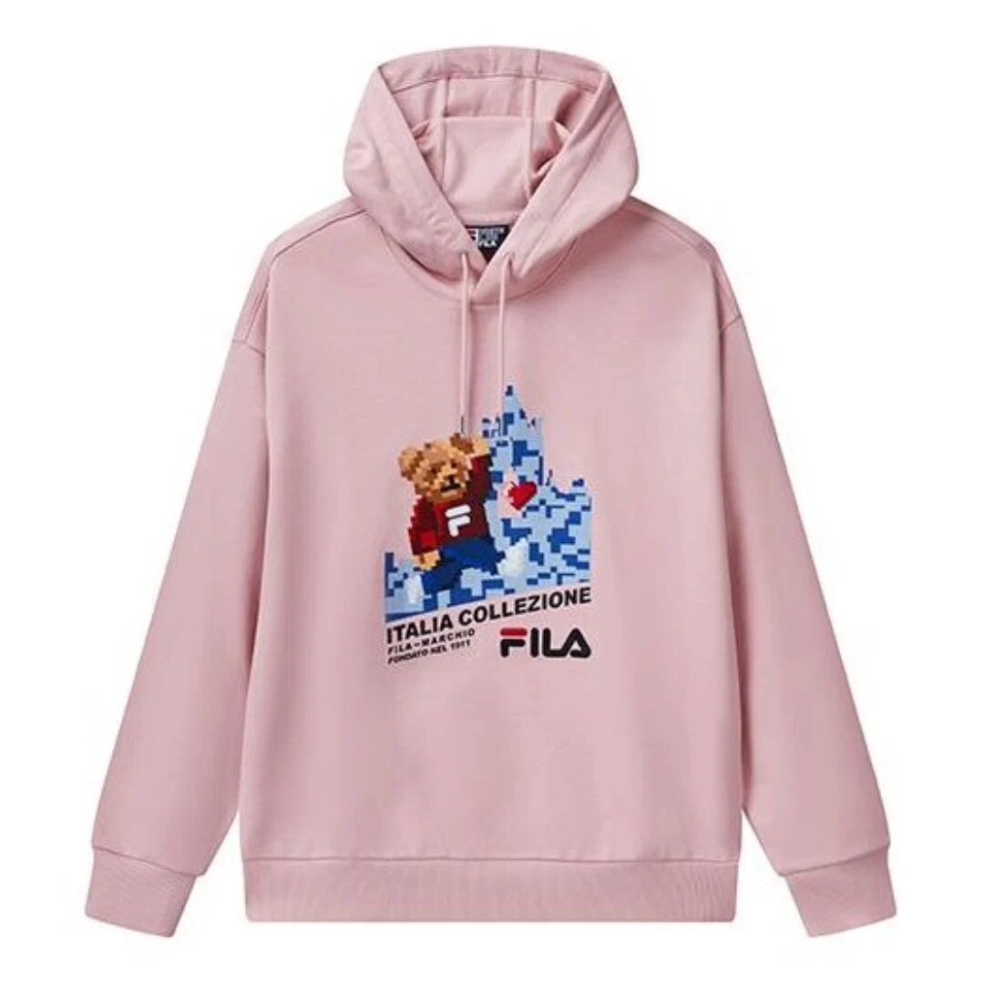 Graphic Hoodie "Pink"