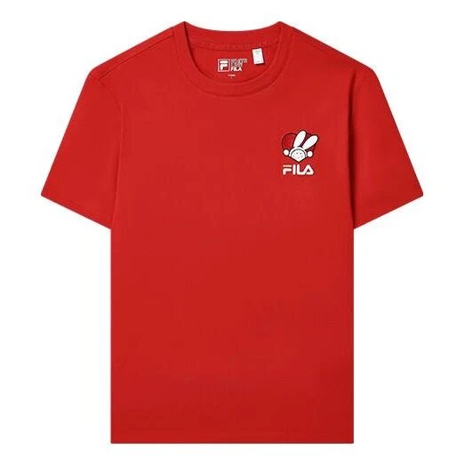 Graphic Printed Tee "Red"