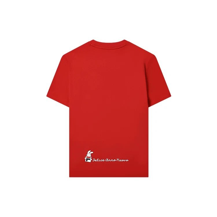Graphic Printed Tee "Red"