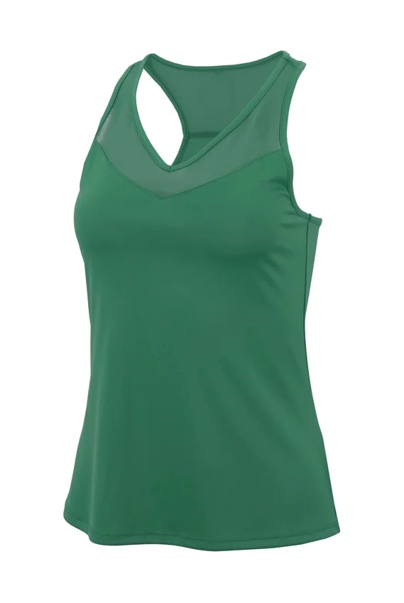 Green Angelika Tennis Top