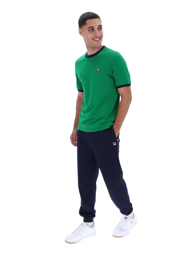 Green Marconi Essential Ringer T-Shirt