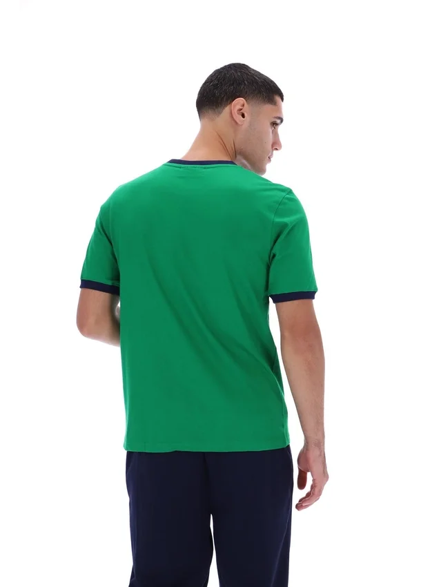 Green Marconi Essential Ringer T-Shirt