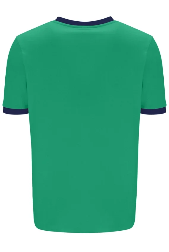 Green Marconi Essential Ringer T-Shirt