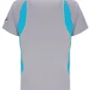 Grey Backspin Tennis Short Sleeve Polo