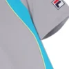 Grey Backspin Tennis Short Sleeve Polo