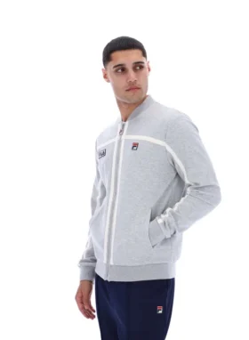 Grey Marl Emilio Track Top