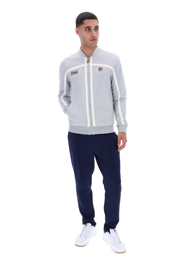 Grey Marl Emilio Track Top