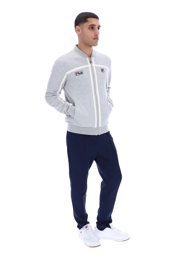 Grey Marl Emilio Track Top