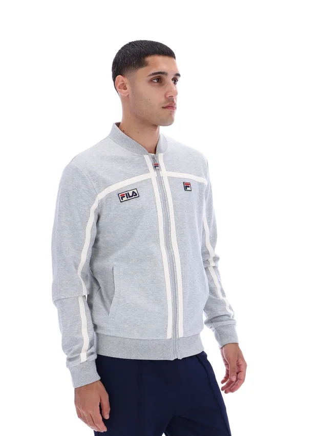 Grey Marl Emilio Track Top