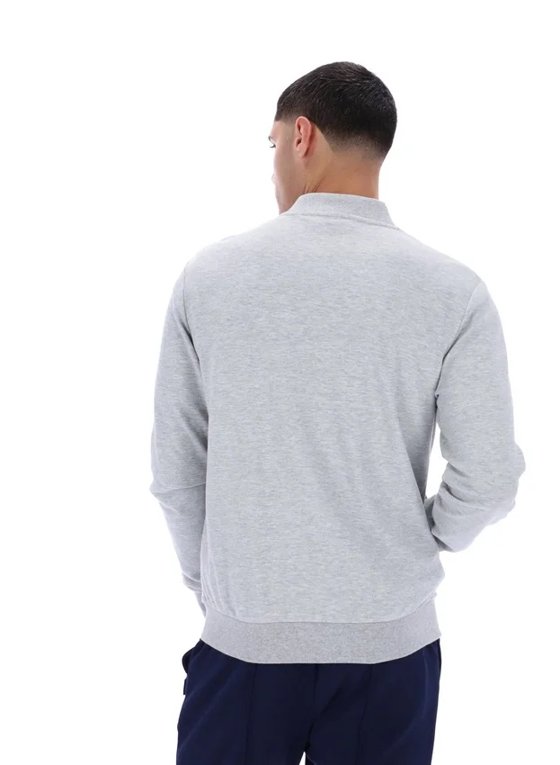 Grey Marl Emilio Track Top
