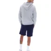 Grey Marl Tenconi Zip Up Hoodie