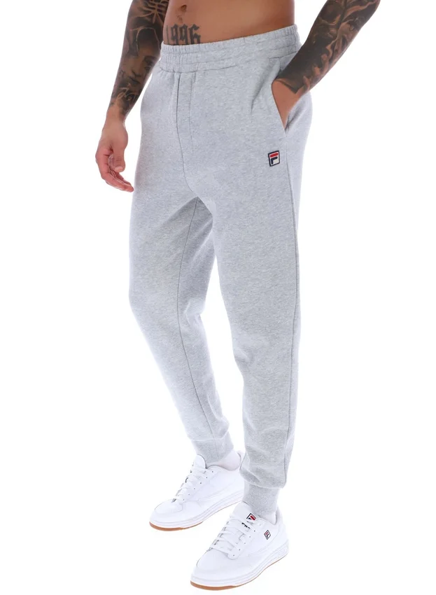 Grey Marl Visconti Tipped Cuff Track Pant