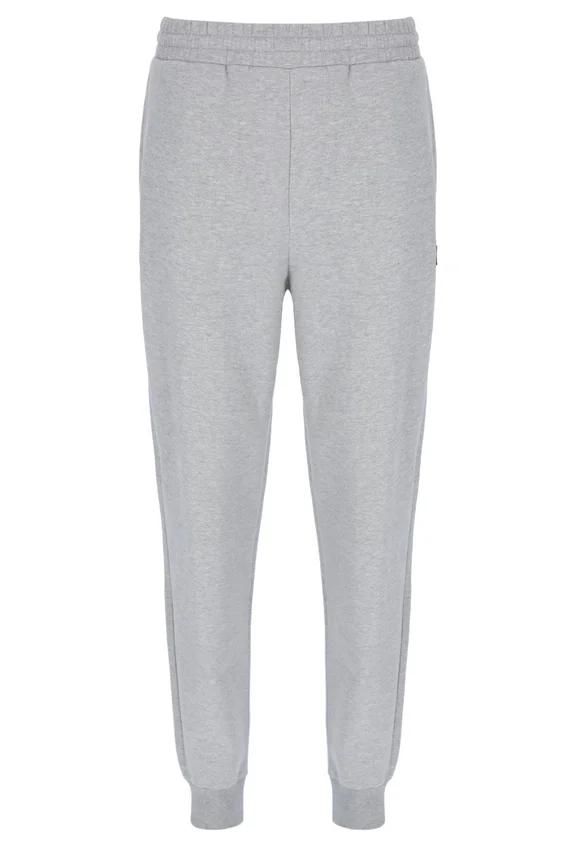 Grey Marl Visconti Tipped Cuff Track Pant