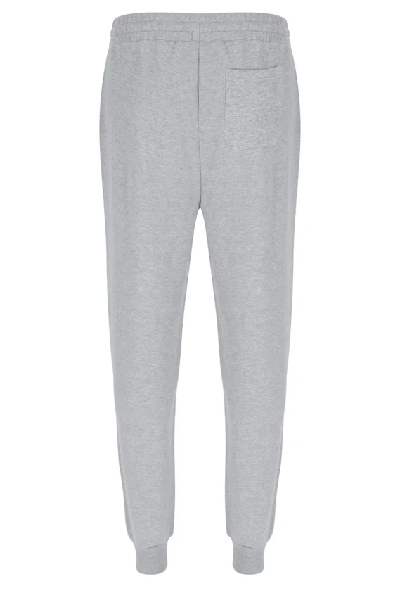Grey Marl Visconti Tipped Cuff Track Pant