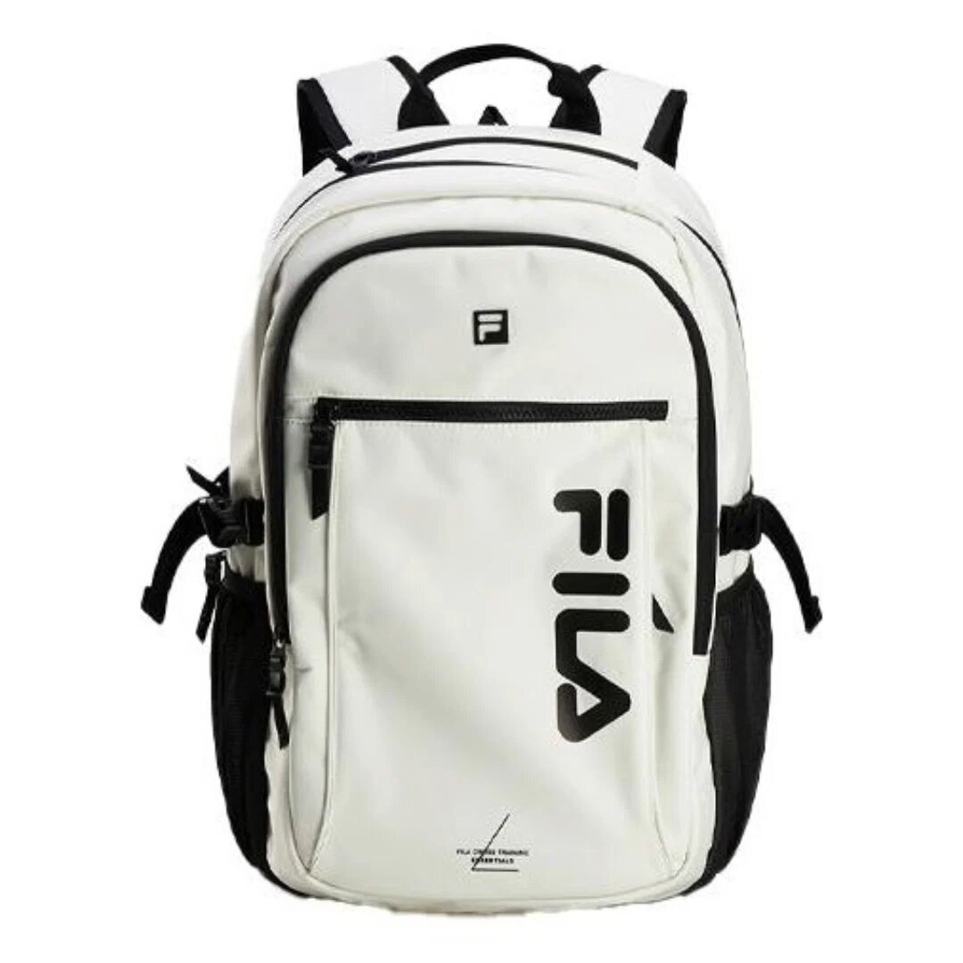 Gym Backpack "White Black"