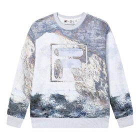 HERITAGE Collection THE GREAT MATISSE Theme F-Box Logo Sweatshirt "White Multi-Color"