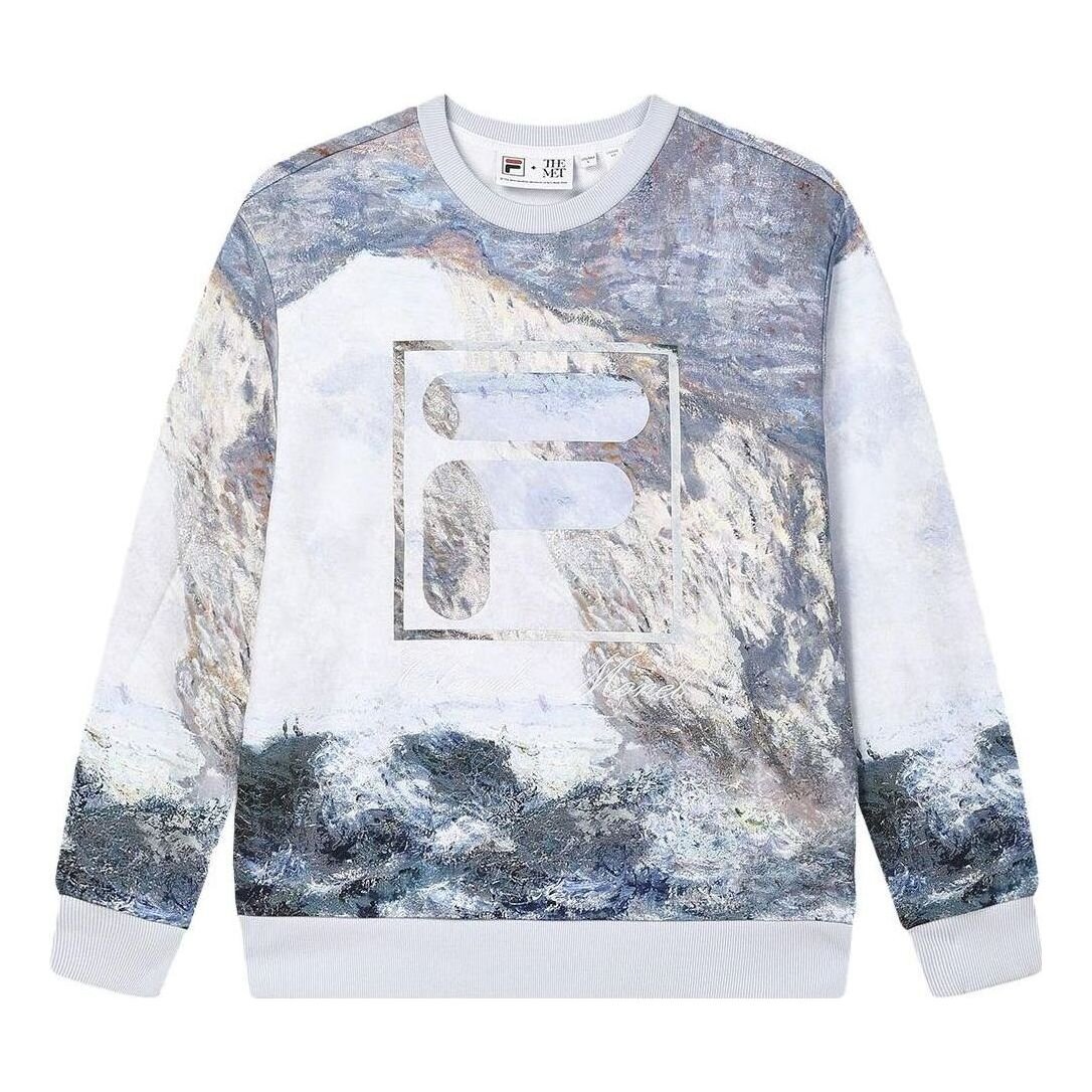 HERITAGE Collection THE GREAT MATISSE Theme F-Box Logo Sweatshirt "White Multi-Color"