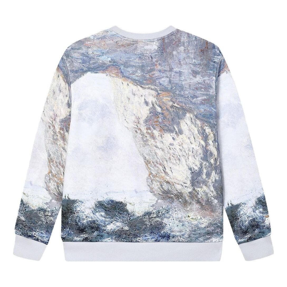 HERITAGE Collection THE GREAT MATISSE Theme F-Box Logo Sweatshirt "White Multi-Color"