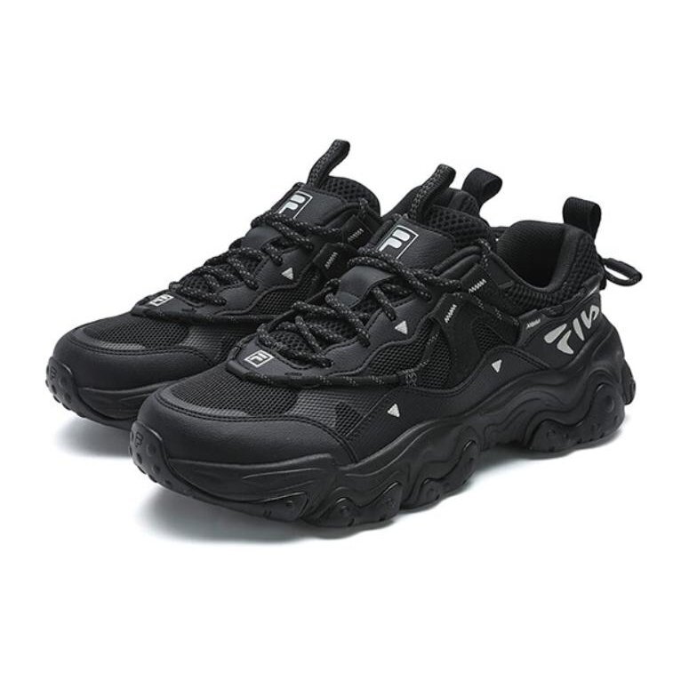 Heritage Fluid Sneakers "Black"