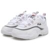 Heritage Ray Chunky Sneakers White