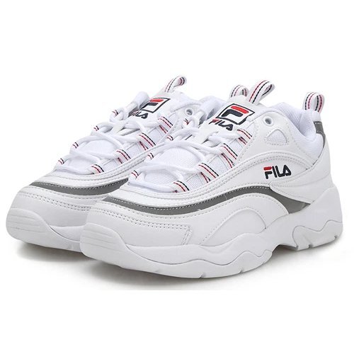 Heritage Ray Chunky Sneakers White
