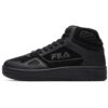 High Top Retro Shoes "Black"