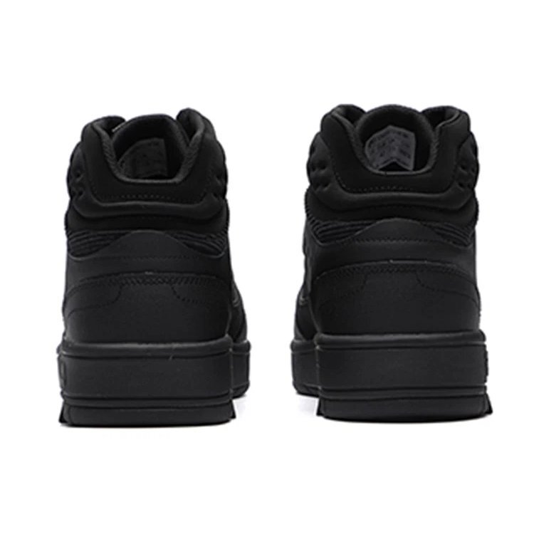 High Top Retro Shoes "Black"