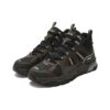 High Top Retro Shoes "Black Brown"