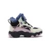 High Top Shoes "Black White Pink"