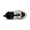 High-Top Skate Shoes "White Black Blue"