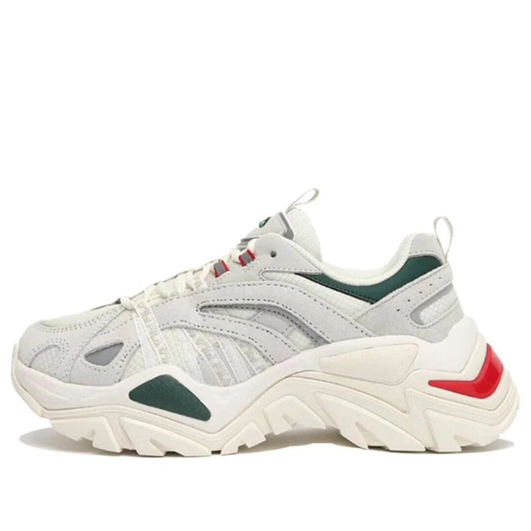 Interaction Shoes "White Green Red"