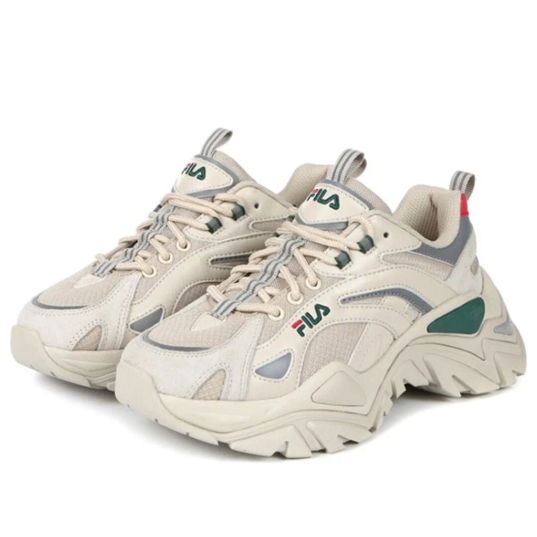 Interation Light Shoes "Beige Green Red"