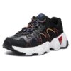Jagger Retro Running Shoes Black/Orange