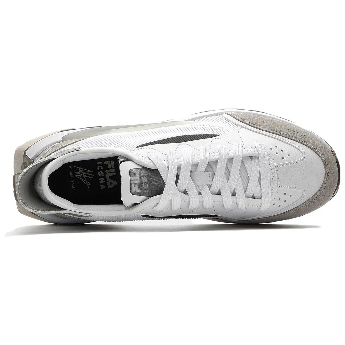 KM Athletic Shoes "White Grey"