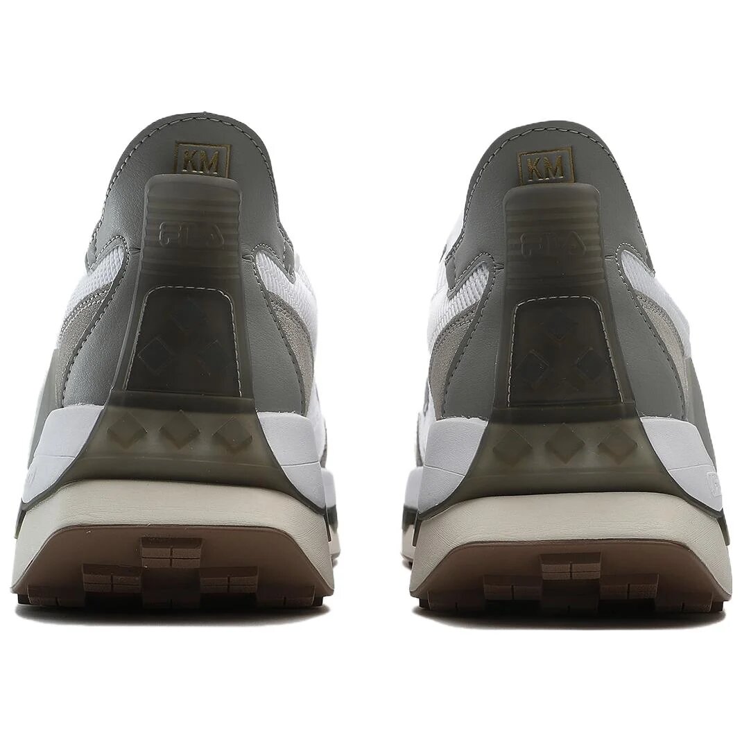 KM Athletic Shoes "White Grey"