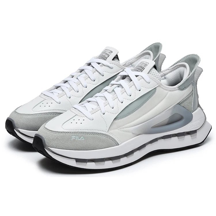 KM Shoes "White Grey"