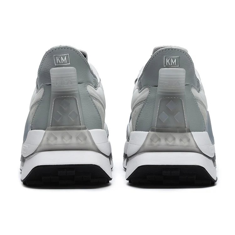 KM Shoes "White Grey"