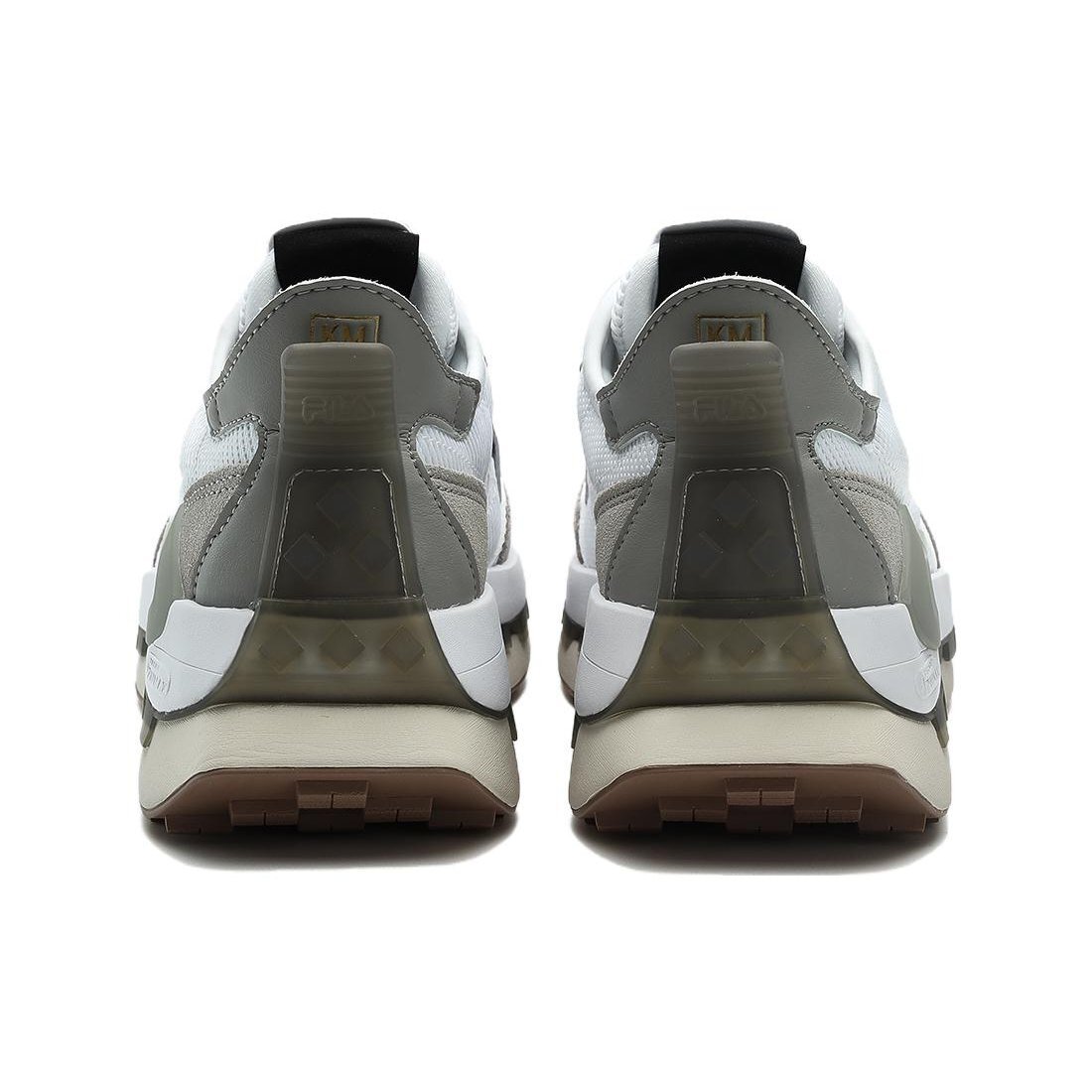 KM Shoes "White Grey Black"