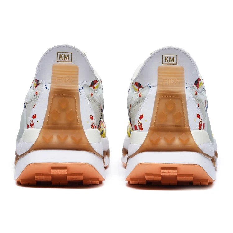 KM Shoes "White Multi"