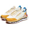 KM Shoes "White Yellow Blue"
